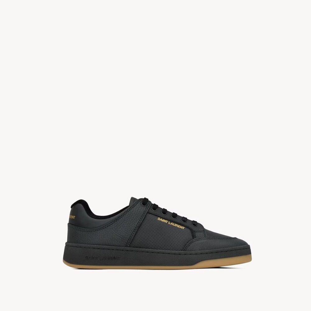 New in Box Saint Laurent SL/61 sneakers in perforated leather size 7